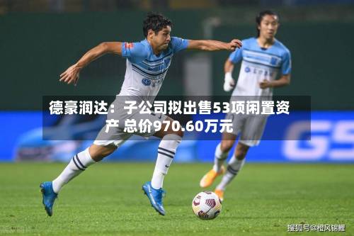 德豪润达：子公司拟出售53项闲置资产 总价970.60万元