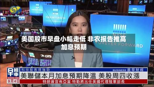 美国股市早盘小幅走低 非农报告推高加息预期-第2张图片