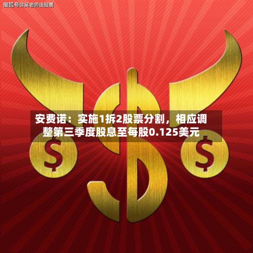 安费诺：实施1拆2股票分割	，相应调整第三季度股息至每股0.125美元-第2张图片
