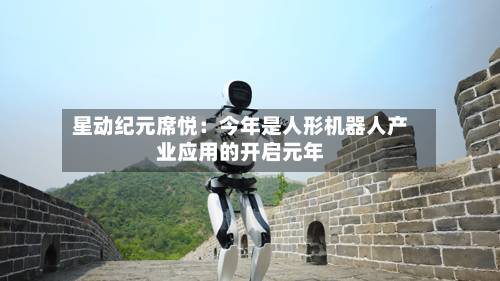 星动纪元席悦：今年是人形机器人产业应用的开启元年-第2张图片
