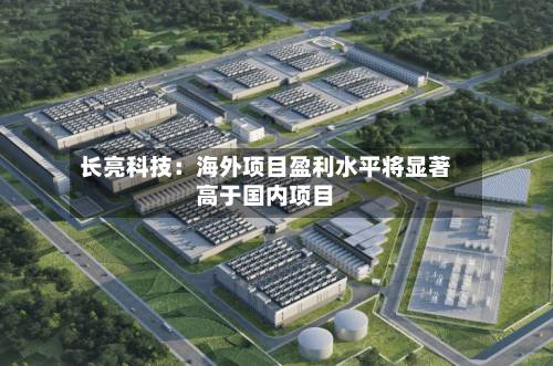 长亮科技：海外项目盈利水平将显著高于国内项目-第2张图片