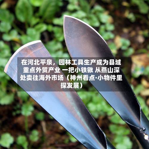 在河北平泉，园林工具生产成为县域重点外贸产业 一把小铁锹 从燕山深处卖往海外市场（神州看点·小物件里探发展）-第3张图片