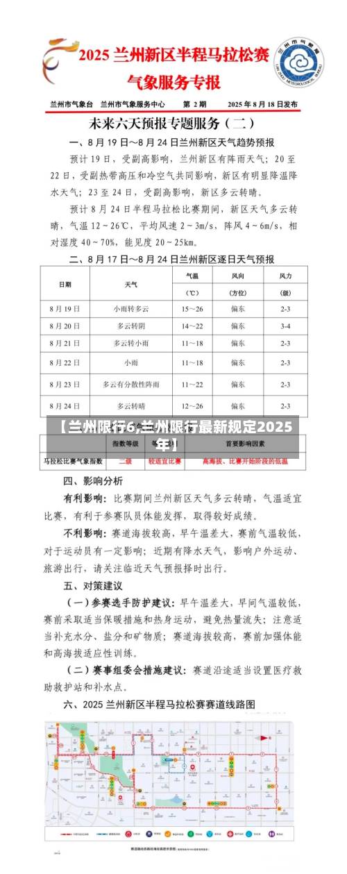 【兰州限行6,兰州限行最新规定2025年】-第2张图片