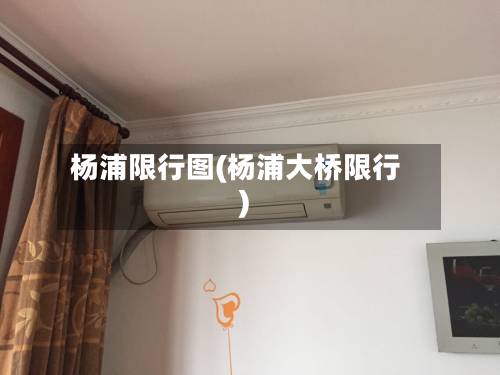 杨浦限行图(杨浦大桥限行)-第2张图片