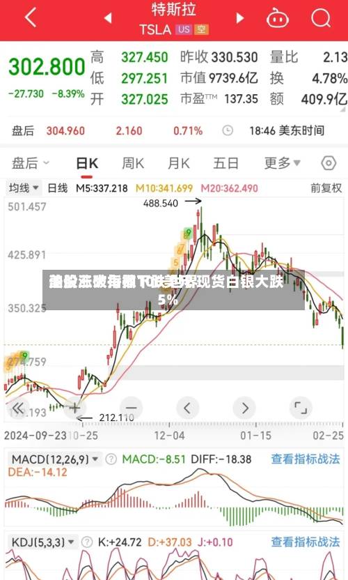 美股三大指数下跌 世界油价涨破每桶100美元 现货白银大跌5%-第2张图片
