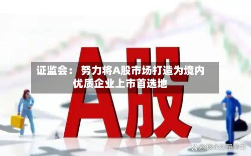 证监会: 努力将A股市场打造为境内优质企业上市首选地-第2张图片
